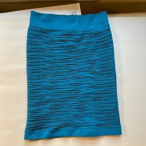 BCBGeneration Teal Bodycon Skirt